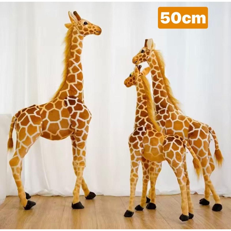 PLUSZAK MASKOTKA ŻYRAFA 50CM