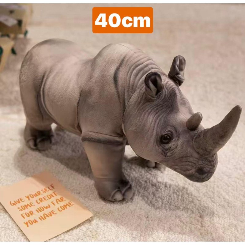 PLUSZAK MASKOTKA NOSOROŻEC 40CM