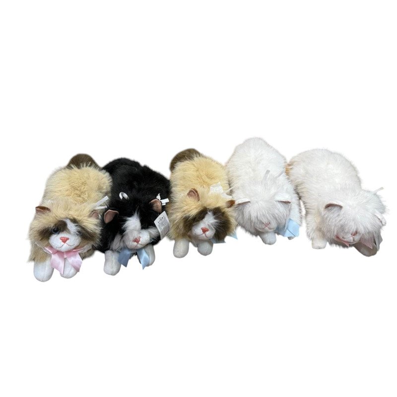 PLUSZAK MASKOTKA LEŻĄCY KOTY