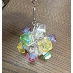 BRELOK KEYBOARD 10PRESS ŚWIECĄCE