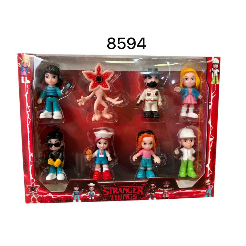 FIGURKI 8SZT STRANGER THINGS