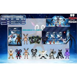 SASZETKI FIGURKA + KARTA ROBLOX 99 NIGHTS IN THE FOREST