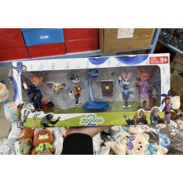 ZESTAW 7SZT FIGURKI ZOOTOPIA 2