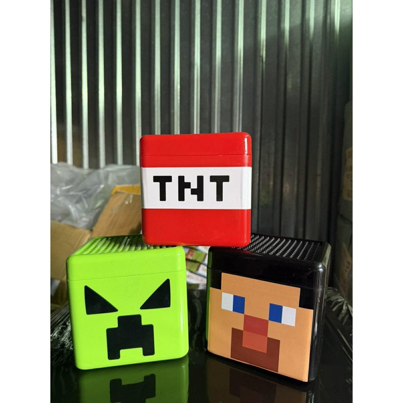 KLOCKI MAGNETYCZNE MINECRAFT 180PCS + 2 FIGURKI