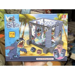 KLOCKI MAGNETYCZNE STITCH 118PCS