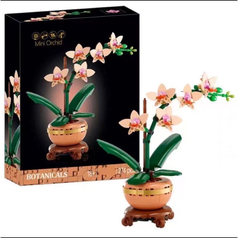 KLOCKI KWIATY MINI ORCHID BONTAINICALS