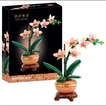 KLOCKI KWIATY MINI ORCHID BONTAINICALS