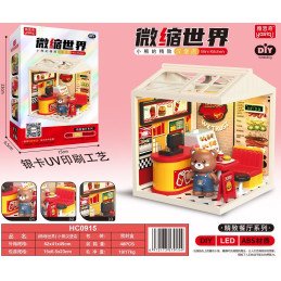 KLOCKI DIY MILK TEA SHOP & MINI KITCHEN