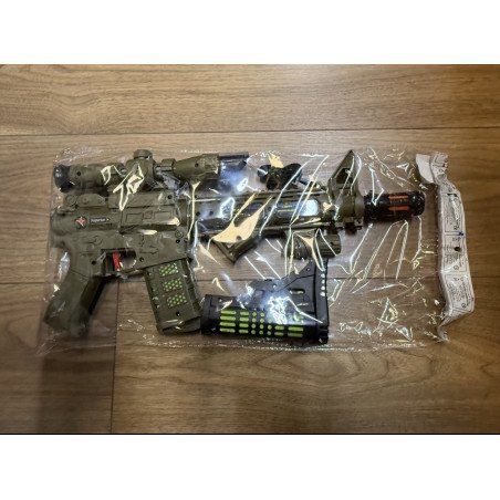 PISTOLET KARABIN ZABAWKA ŚWIATŁO DŹWIĘK EFEKTY NA BATERIE