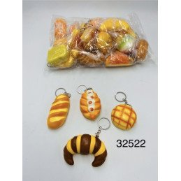BRELOK SQUISHY CHLEB SER