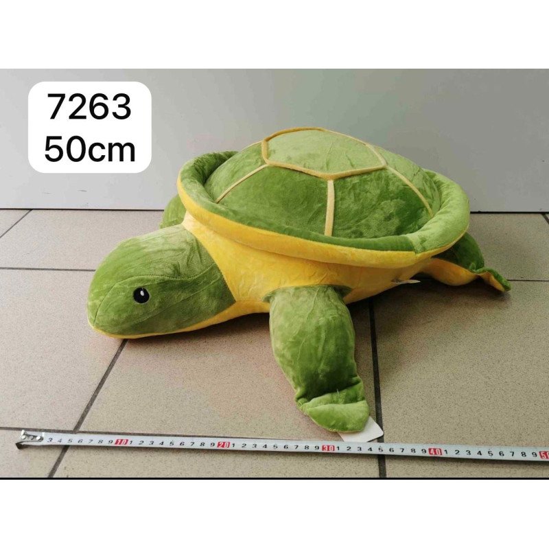 PLUSZAK MASKOTKA ŻÓŁW 50CM