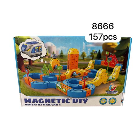 POCIĄG MAGNETYCZY 157PCS