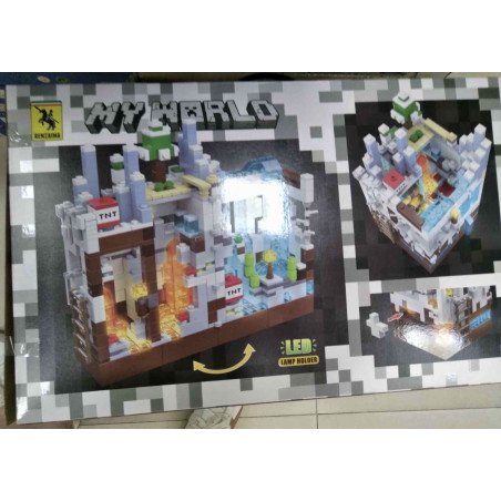 KLOCKI MY WORLD LED