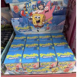 BRELOK GUMOWE SPONGEBOB W PUDEŁKO