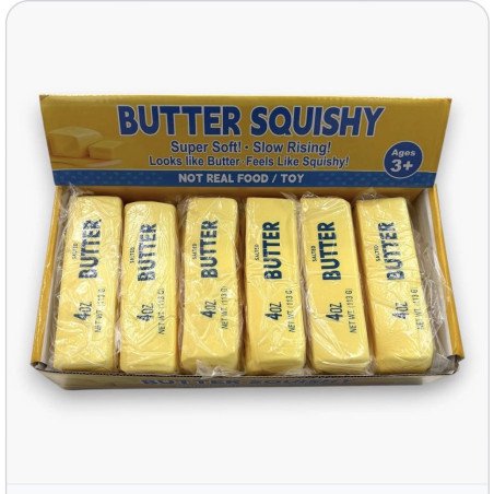 SQUISHY GNIOTKI BUTTER MASŁO CHEESE 13,5CM