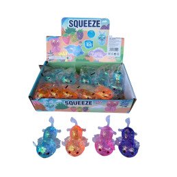 SQUISHY GNIOTEK SENSORYCZNY AXOLOT ANTYSTRESOWY