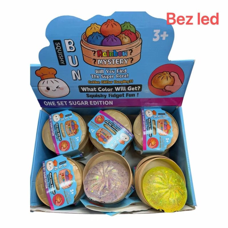 SQUISHY GNIOTKI BUŁECZKI PIEROGI ŻELOWE