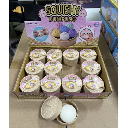SQUISHY GNIOTKI BUŁECZKI PIEROGI BIAŁY