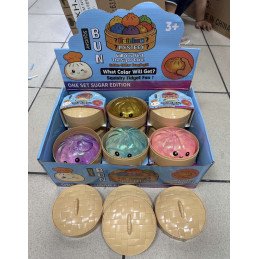 SQUISHY GNIOTEK BUŁECZKI PIEROŻKI 8,5CM ŻELOWE