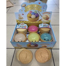 SQUISHY GNIOTEK BUŁECZKI PIEROŻKI 8,5CM ŻELOWE
