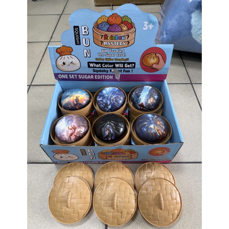 SQUISHY GNIOTEK BUŁECZKI PIEROŻKI 8,5CM AVENGERS