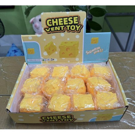 SQUISHY GNIOTEK CHESSE SER 5,5CM