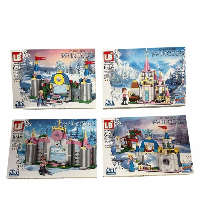 KLOCKI PRINCESS 235 PCS KLOCKI PRINCESS 235 PCS