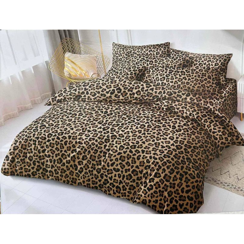 KOMPLET POŚCIELI 4 CZĘŚCIOWY 5D 200/220