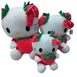 PLUSZAK MASKOTKA HELLO KITTY 60CM