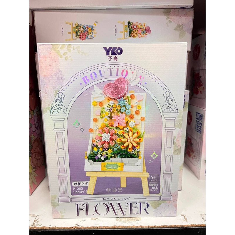 KLOCKI FLOWERS 1224 PCS KLOCKI FLOWERS 1224 PCS