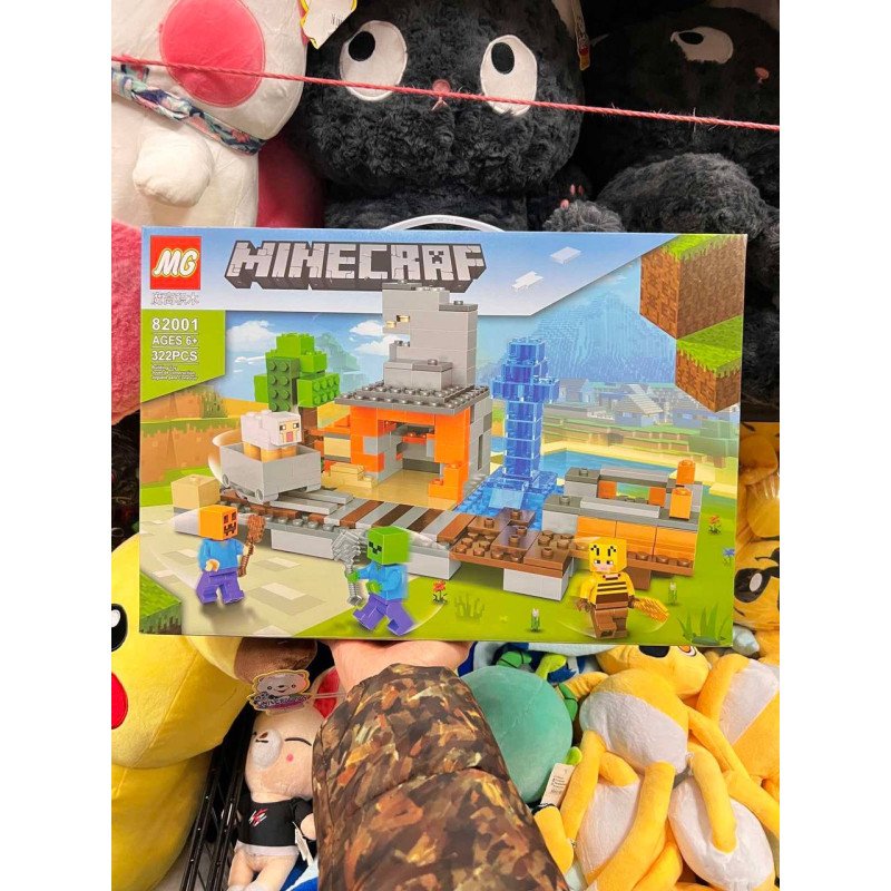 KLOCKI MINECRAFT 322 PCS KLOCKI MINECRAFT 322 PCS