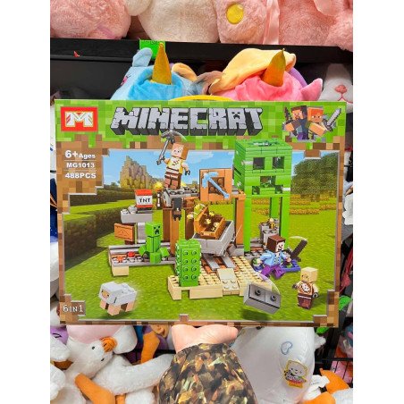 KLOCKI MINECRAFT 488 PCS