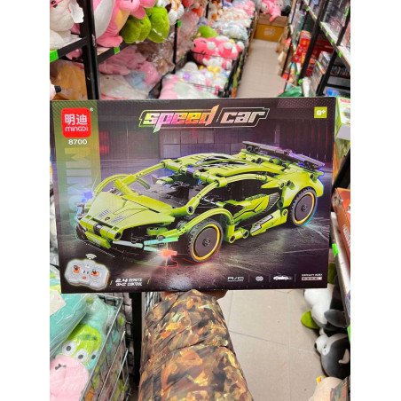KLOCKI SPEED CAR Z KONTROLEREM
