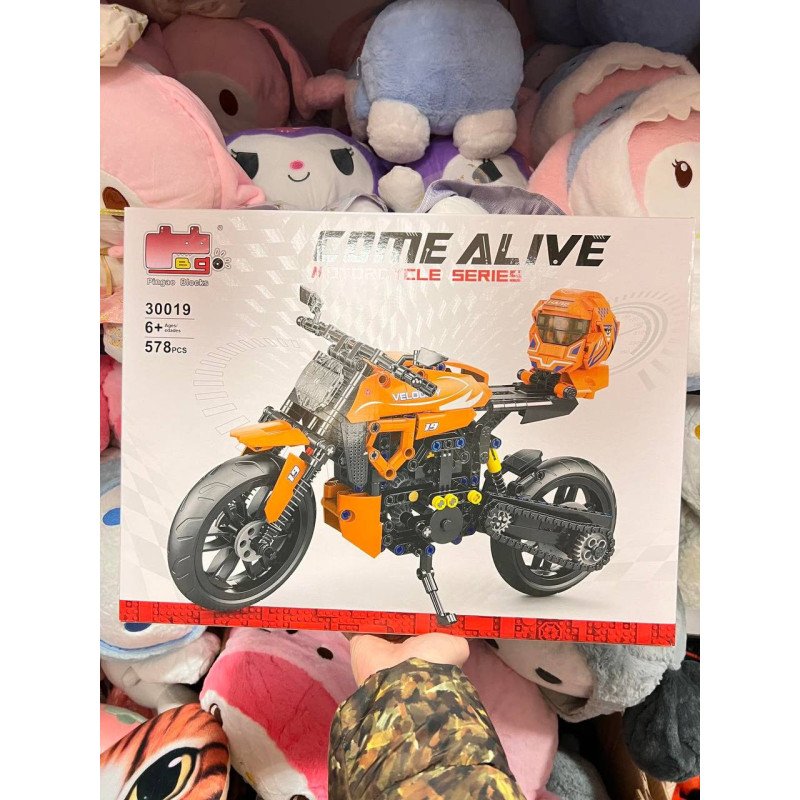 KLOCKI MOTORCYKL 578 PCS KLOCKI MOTORCYKL 578 PCS