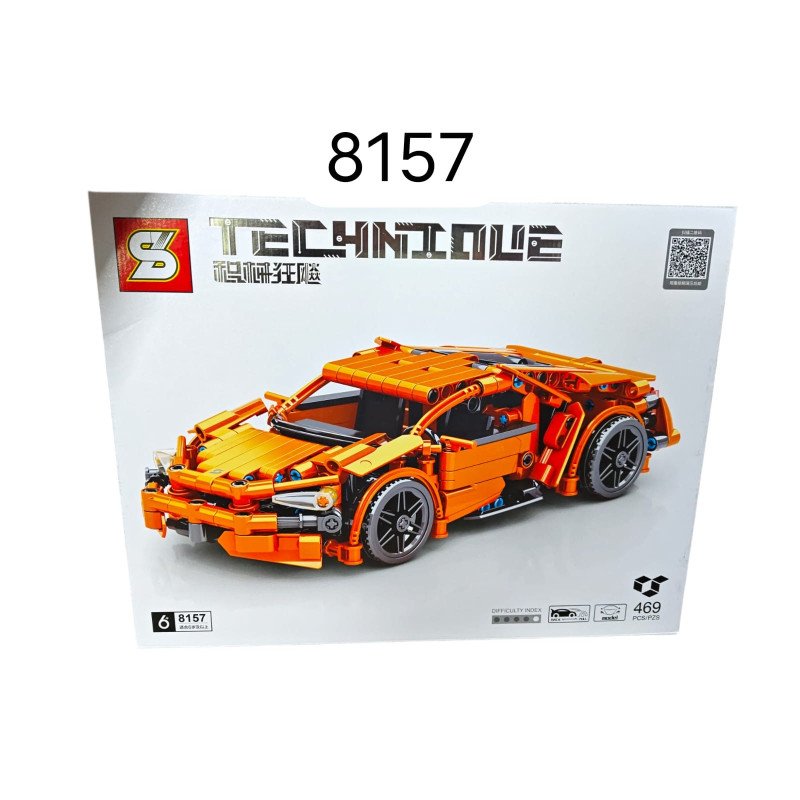 KLOCKI 469PCS SAMOCHÓD TECHNIQUE KLOCKI 469PCS SAMOCHÓD TECHNIQUE