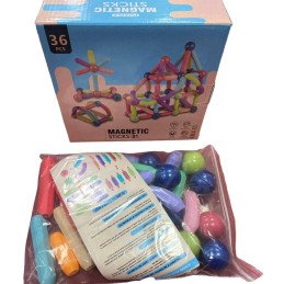 KLOCKI MAGNETYCZNE 36 PCS
