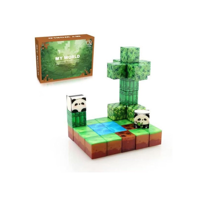 KLOCKI MY WORLD 34PCS KLOCKI MY WORLD 34PCS