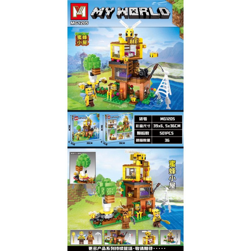 KLOCKI 501PCS MY WORLD KLOCKI 501PCS MY WORLD