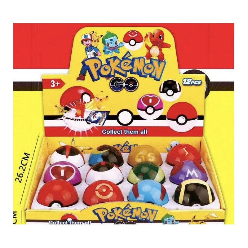 POKEBALL Z FIGURKĄ POKEMON POKEBALL Z FIGURKĄ POKEMON