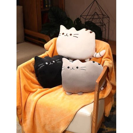 PLUSZOWA MASKOTKA KOTY PUSHEEN Z KOCEM