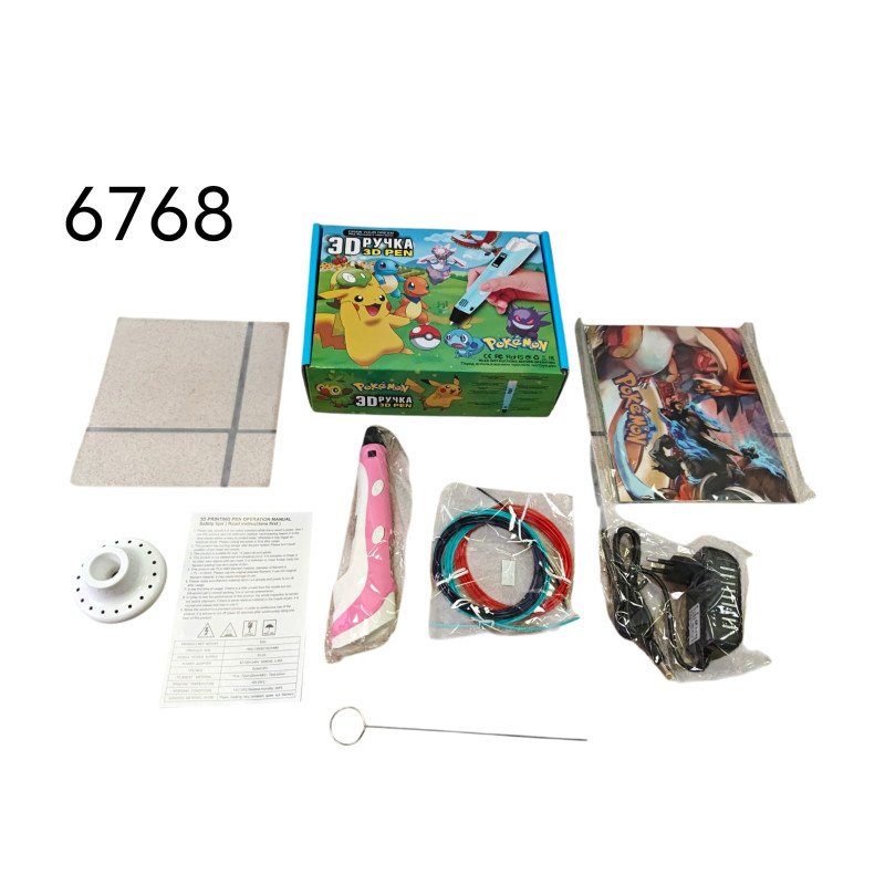 DRUKARKA DŁUGOPIS 3D PEN POKEMON DRUKARKA DŁUGOPIS 3D PEN POKEMON