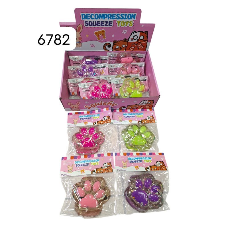 SQUISHY GNIOTEK ŁAPKI DUŻE SQUISHY GNIOTEK ŁAPKI DUŻE