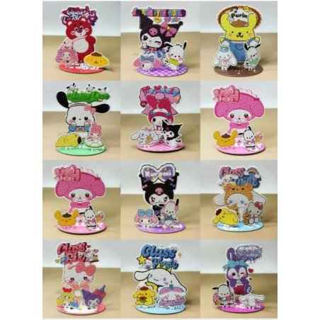 MALOWANIE DIAMENTAMI HAFT DIAMENTOWY SANRIO