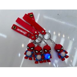 BRELOK GUMOWY ŚWIECĄCE SPIDER MAN
