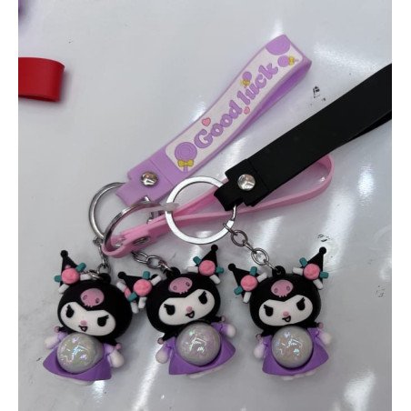 BRELOK GUMOWY ŚWIECĄCE KUROMI