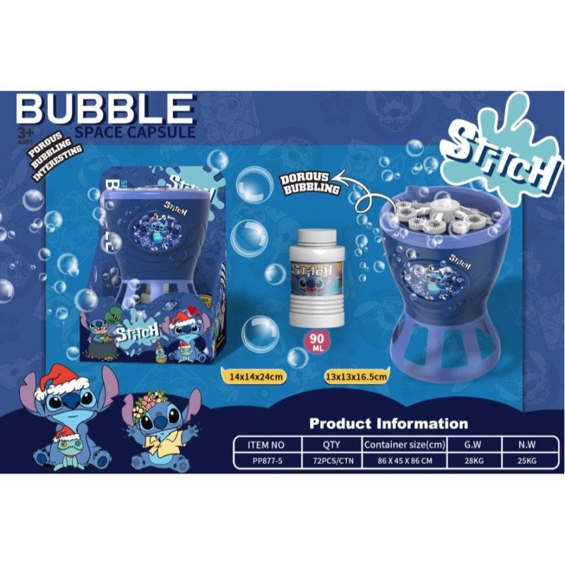 BAŃKI MYDLANE KUROMI SPACE CAPSULE BUBBLE BAŃKI MYDLANE KUROMI SPACE CAPSULE BUBBLE