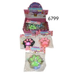 SQUISHY GNIOTEK ŁAPKI DUŻE 220G LEDWO