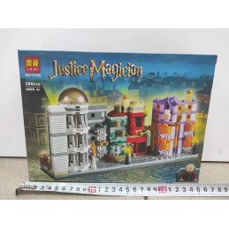 KLOCKI 380PCS JUSTICE MAGICIAN