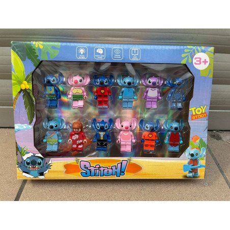 ZESTAW FIGUREK STITCH12 PCS.