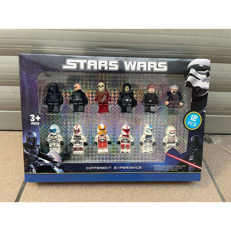 ZESTAW FIGUREK STAR WAR 12 PCS. ZESTAW FIGUREK STAR WAR 12 PCS.